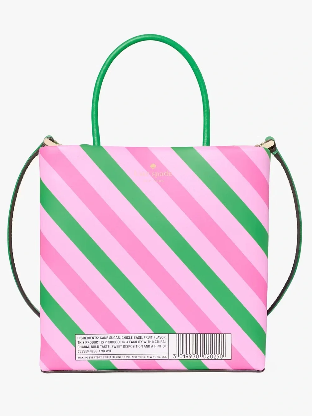 $329 Kate Spade ♠️ Bubble Gum Mini Tote Crossbody Leather NWT Novelty Designer - Picture 5 of 9